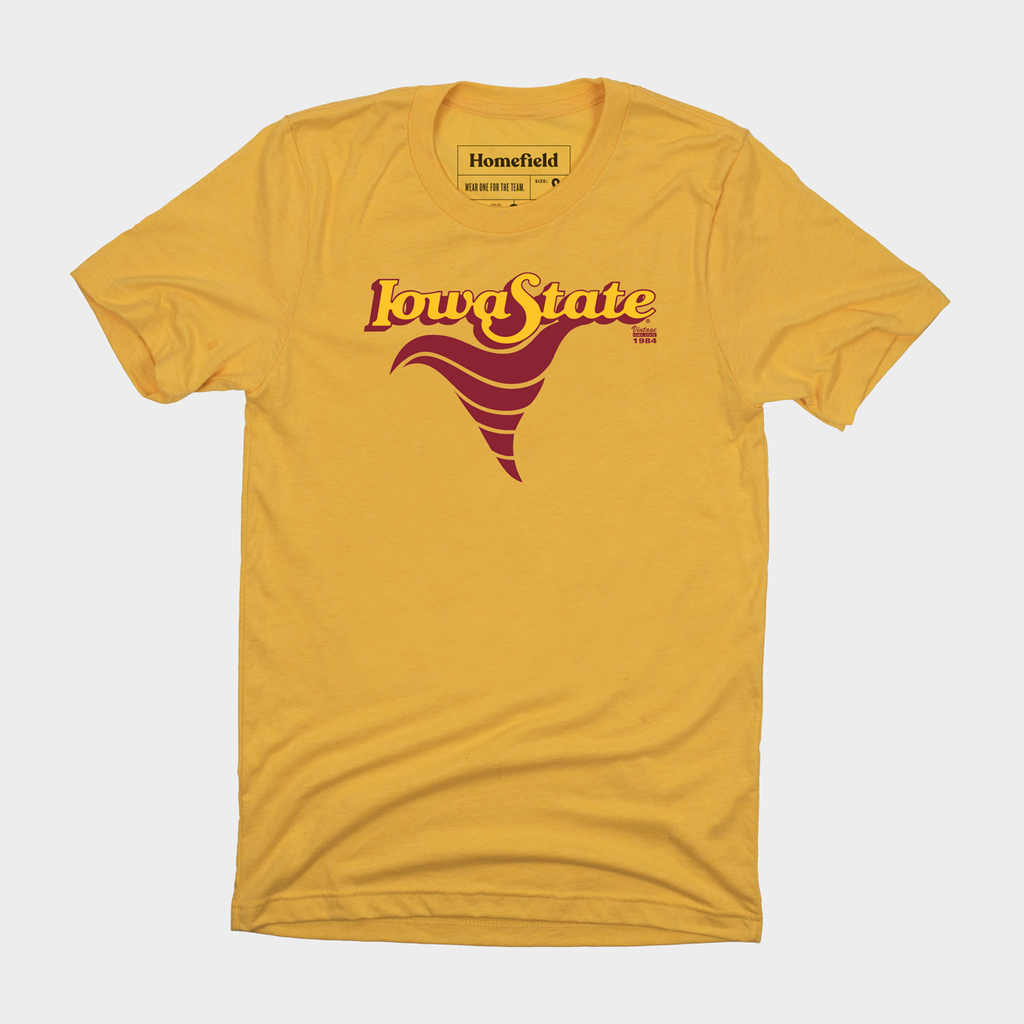 Vintage Iowa State Cyclones Logo Tee Style001 Hoodie, Sweatshirt | CoreVibeTees.com (Image 1)