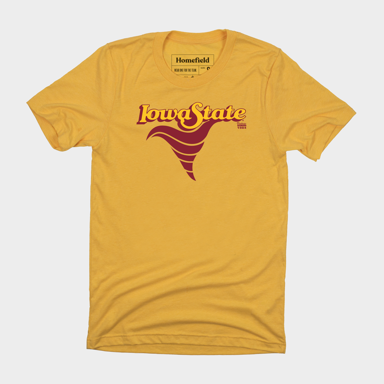 Vintage Iowa State Cyclones Logo Tee Style001 Hoodie, Sweatshirt | CoreVibeTees.com (Image 1)