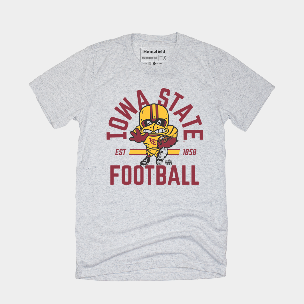 Vintage Iowa State Football Tee Style001 Hoodie, Sweatshirt | CoreVibeTees.com