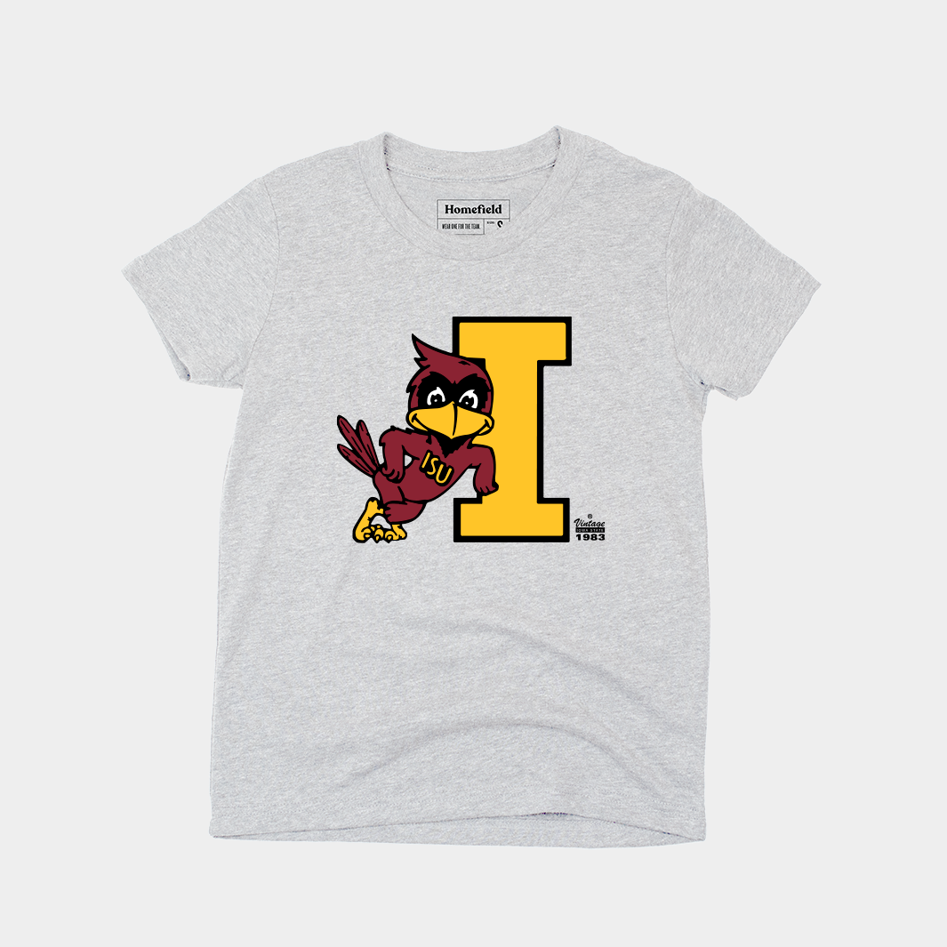Iowa State Cy the Cardinal Youth Tee Style001 Hoodie, Sweatshirt | CoreVibeTees.com (Image 1)
