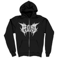 Grindcore Zip Up Hoodie (Black) T-Shirts, Sweatshirt | CoreVibeTees.com (Image 1)