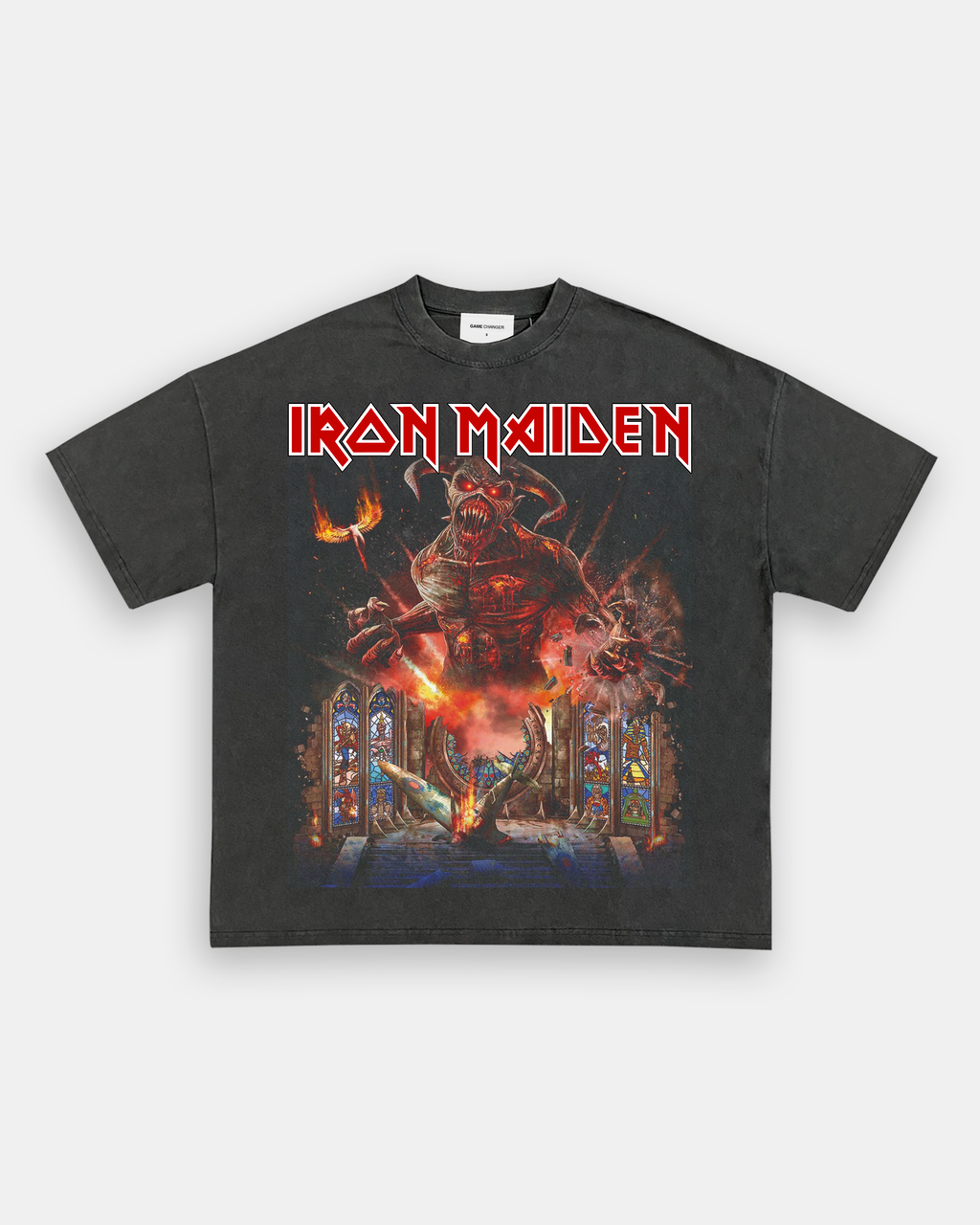 IRON MAIDEN - DEVIL'S WORK TEE Hoodie, Sweatshirt | CoreVibeTees.com (Image 2)