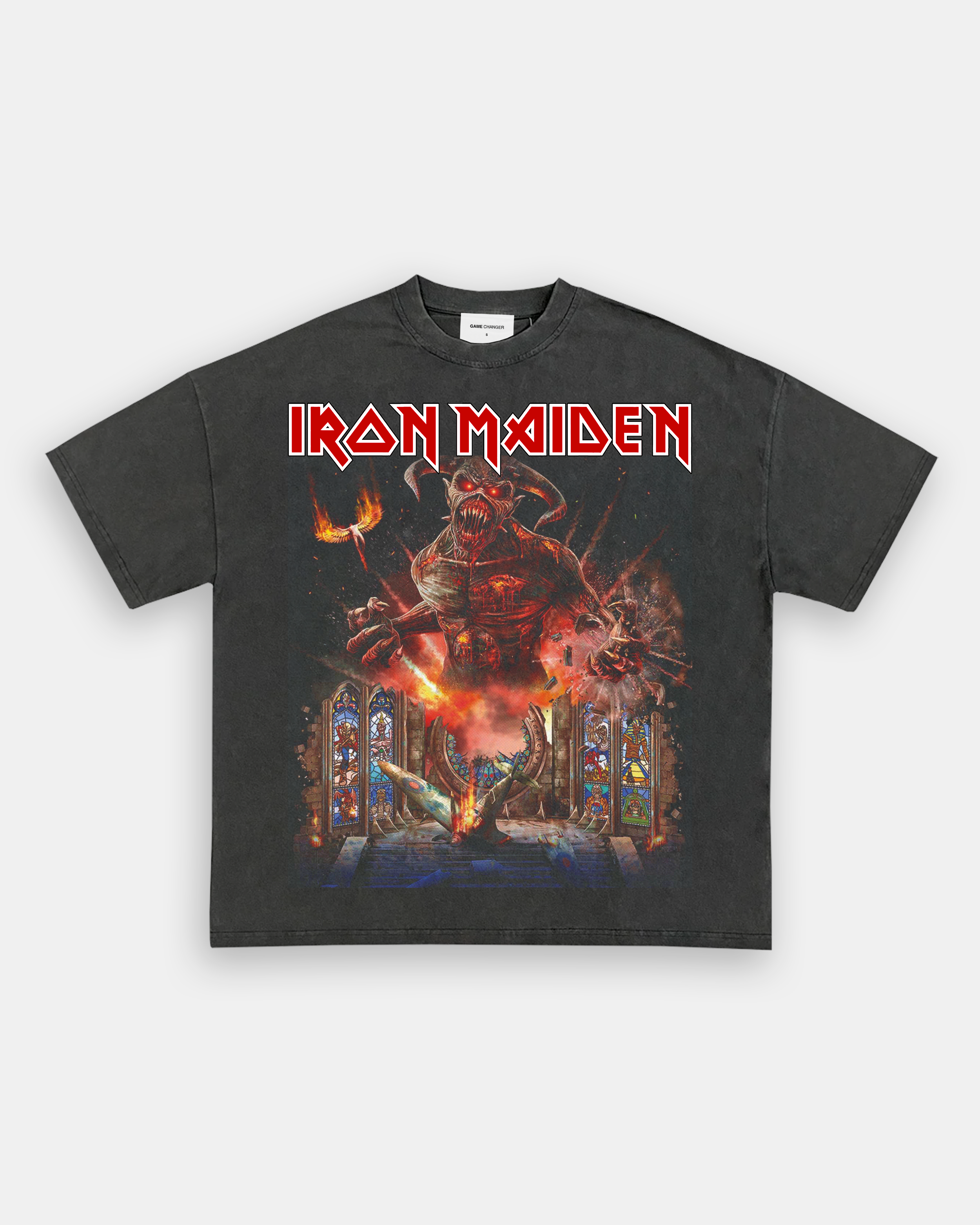 IRON MAIDEN - DEVIL'S WORK TEE Hoodie, Sweatshirt | CoreVibeTees.com (Image 2)