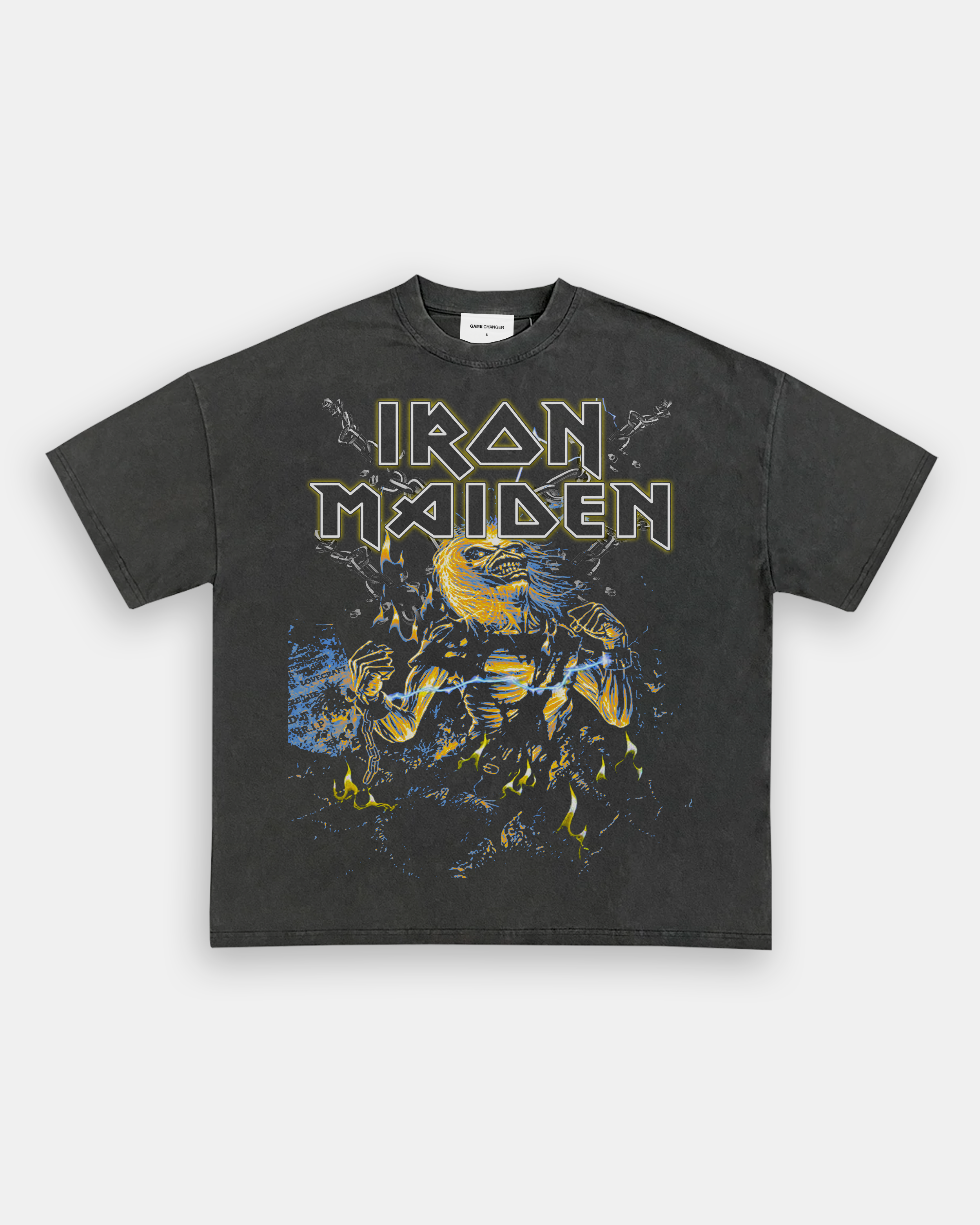 IRON MAIDEN CHAINS TEE Hoodie, Sweatshirt | CoreVibeTees.com (Image 2)