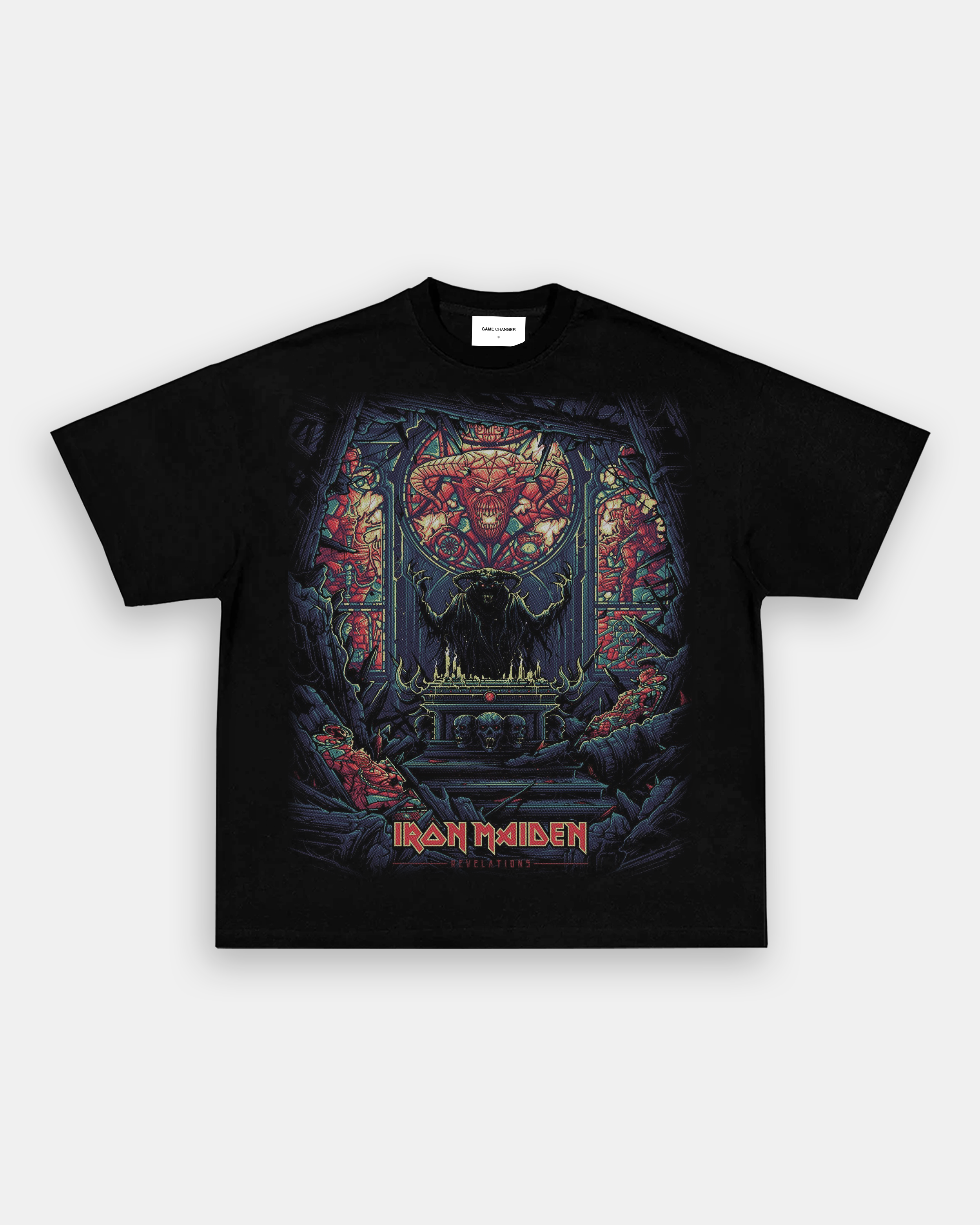 IRON MAIDEN REVELATIONS TEE Hoodie, Sweatshirt | CoreVibeTees.com (Image 1)