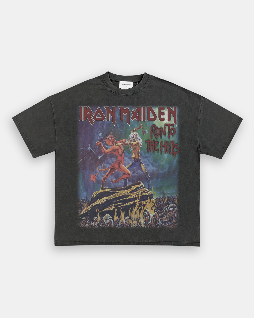 IRON MAIDEN RUN TO THE HILLS TEE Hoodie, Sweatshirt | CoreVibeTees.com (Image 2)