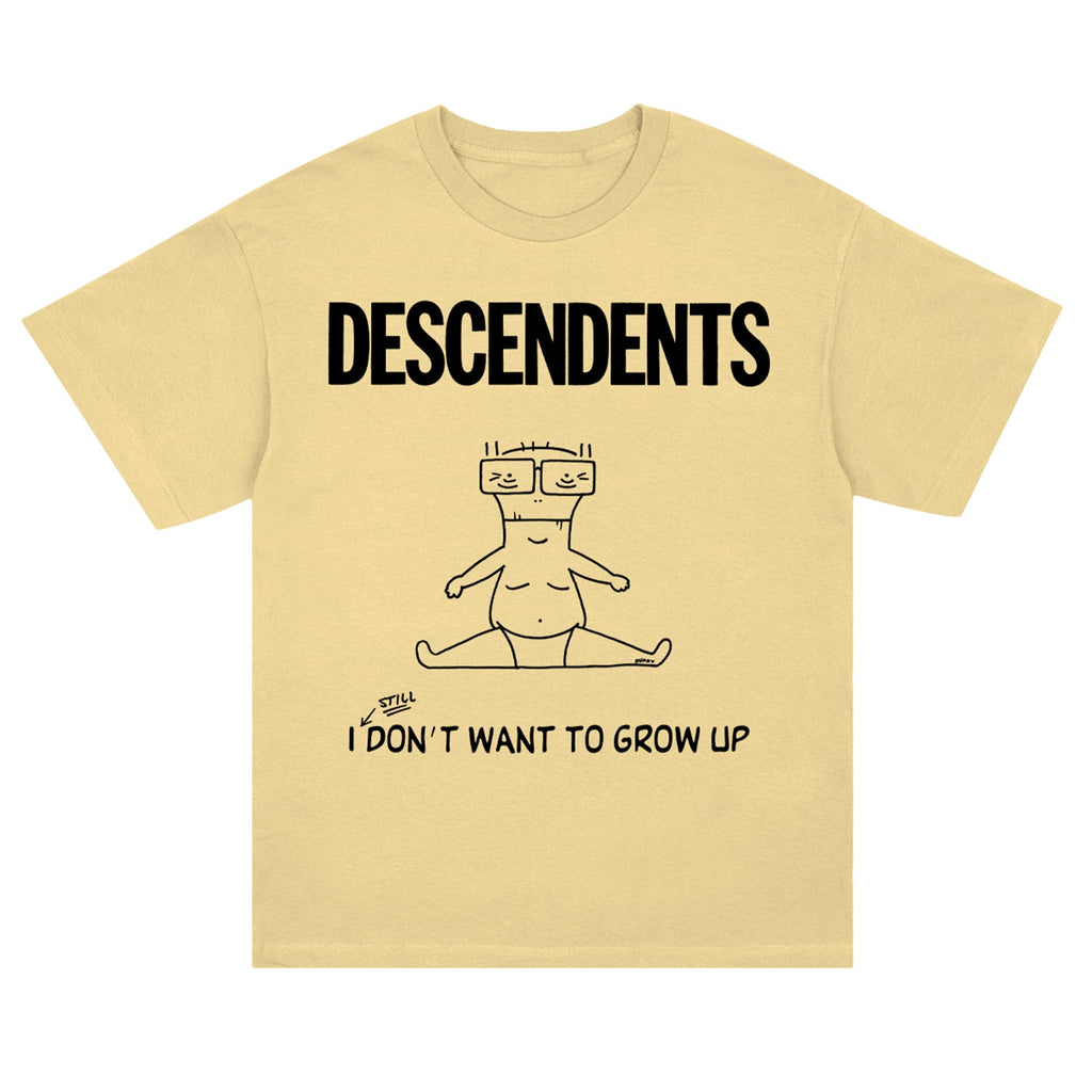 I Still Donâ€™t Want To Grow Up T-Shirt (Yellow) Hoodie, Sweatshirt | CoreVibeTees.com (Image 1)