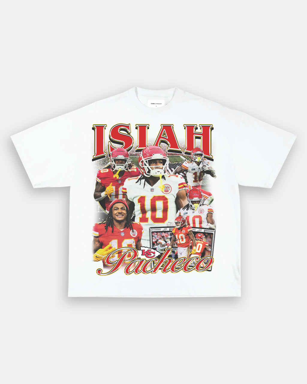 ISIAH PACHECO TEE Hoodie, Sweatshirt | CoreVibeTees.com (Image 2)