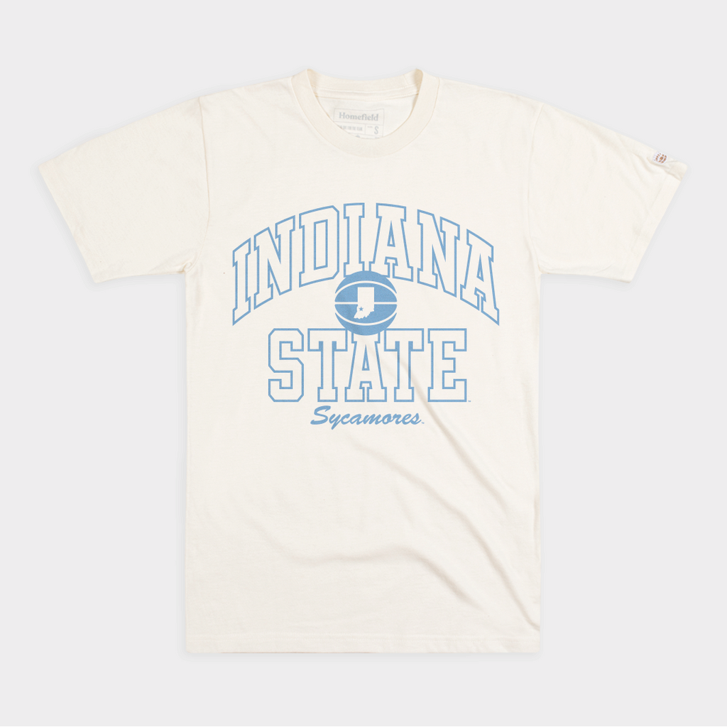 Indiana State Sycamores Basketball Retro Tee Style001 Hoodie, Sweatshirt | CoreVibeTees.com