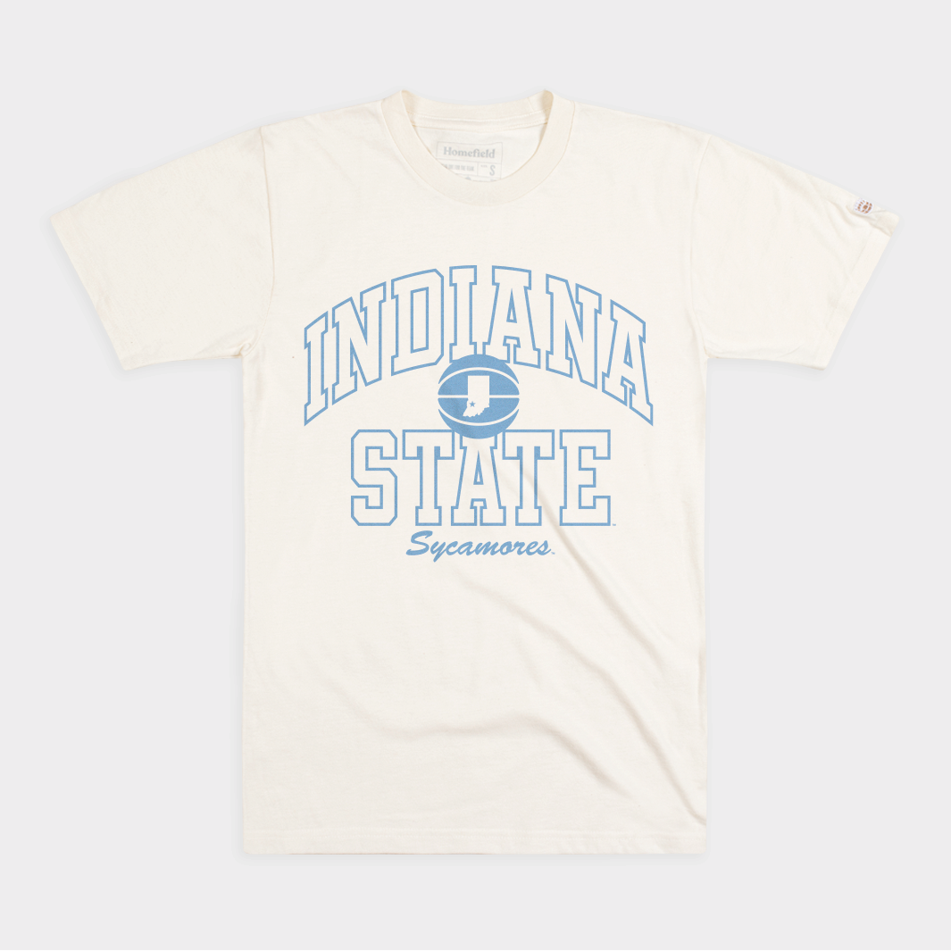 Indiana State Sycamores Basketball Retro Tee Style001 Hoodie, Sweatshirt | CoreVibeTees.com
