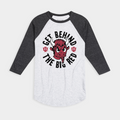 IU "Get Behind the Big Red" Bison Baseball Tee Hoodie, Sweatshirt | CoreVibeTees.com (Image 1)