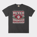 Indiana Football "Never Daunted" Vintage Heavyweight Tee Style001 Hoodie, Sweatshirt | CoreVibeTees.com (Image 1)