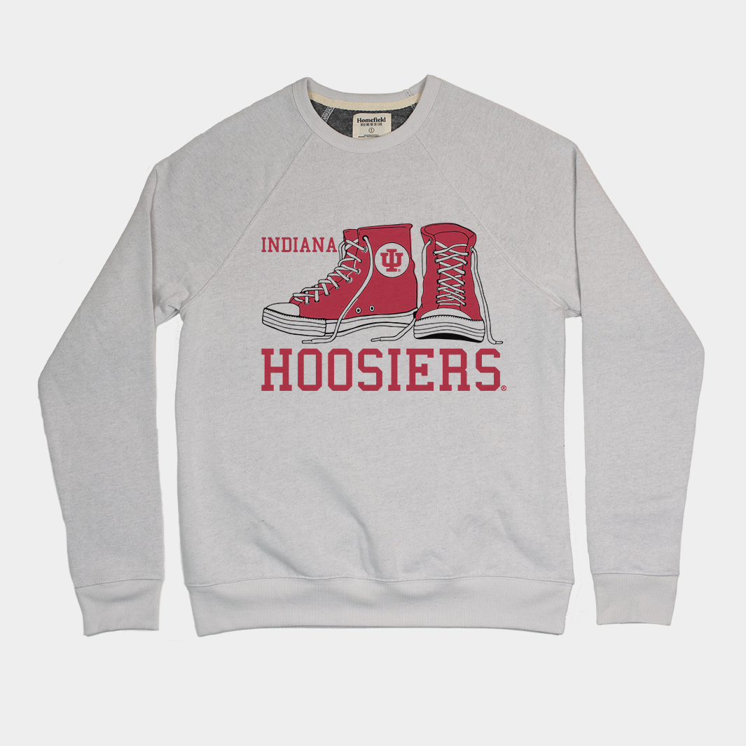 Vintage IU Sneakers Crewneck Sweatshirt T-Shirts, Hoodie | CoreVibeTees.com
