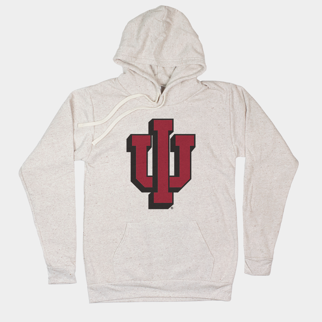 Retro IU Drop Shadow Hoodie T-Shirts, Sweatshirt | CoreVibeTees.com