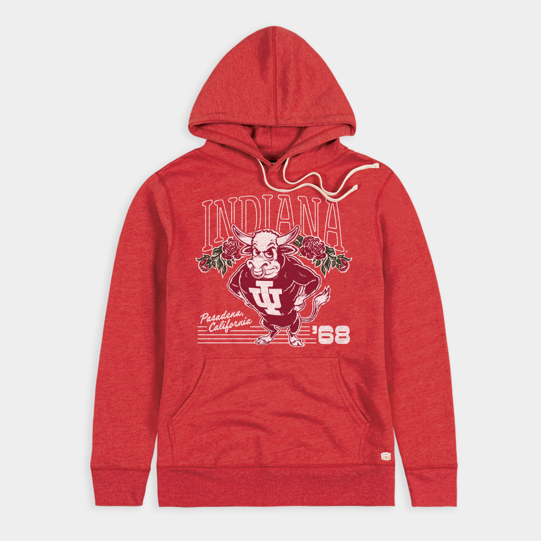 IU Hoosiers 1968 Roses and Bison Hoodie Style001 T-Shirts, Sweatshirt | CoreVibeTees.com