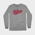 Indiana University Script Logo Long Sleeve T-Shirt Style001 Hoodie, Sweatshirt | CoreVibeTees.com