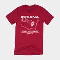 IU 1987 Basketball Champs Crimson Tee Style001 Hoodie, Sweatshirt | CoreVibeTees.com