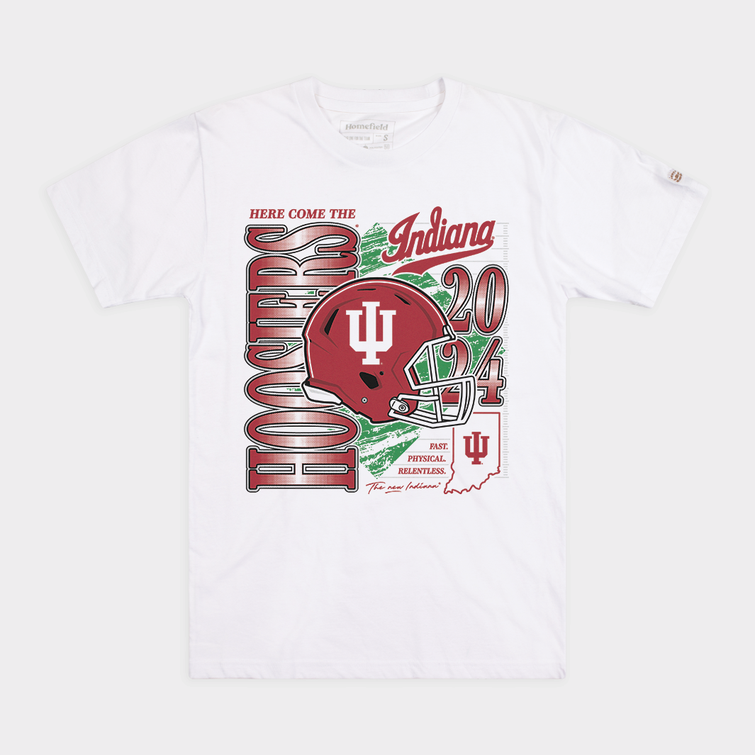 IU "Here Come the Hoosiers" Football Tee Style001 Hoodie, Sweatshirt | CoreVibeTees.com