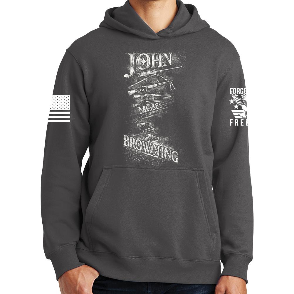 John Moses Browning Hoodie T-Shirts, Sweatshirt | CoreVibeTees.com (Image 2)