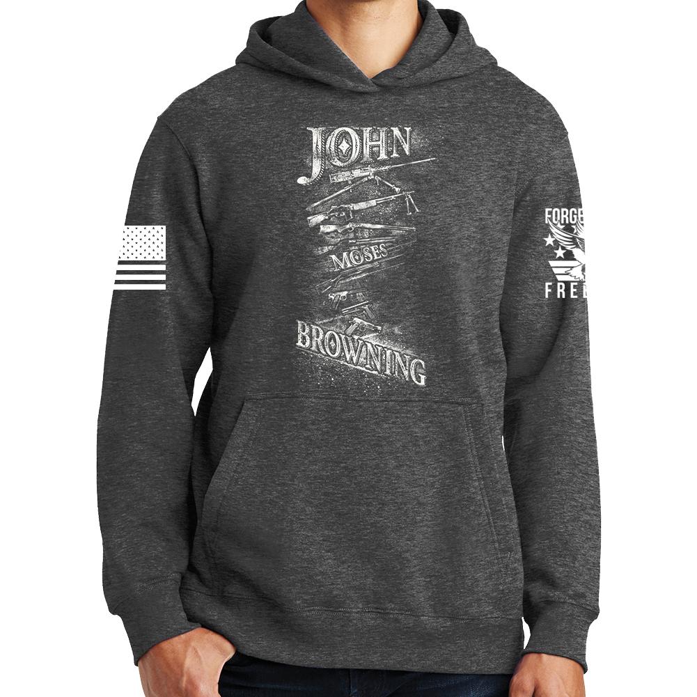 John Moses Browning Hoodie T-Shirts, Sweatshirt | CoreVibeTees.com (Image 3)