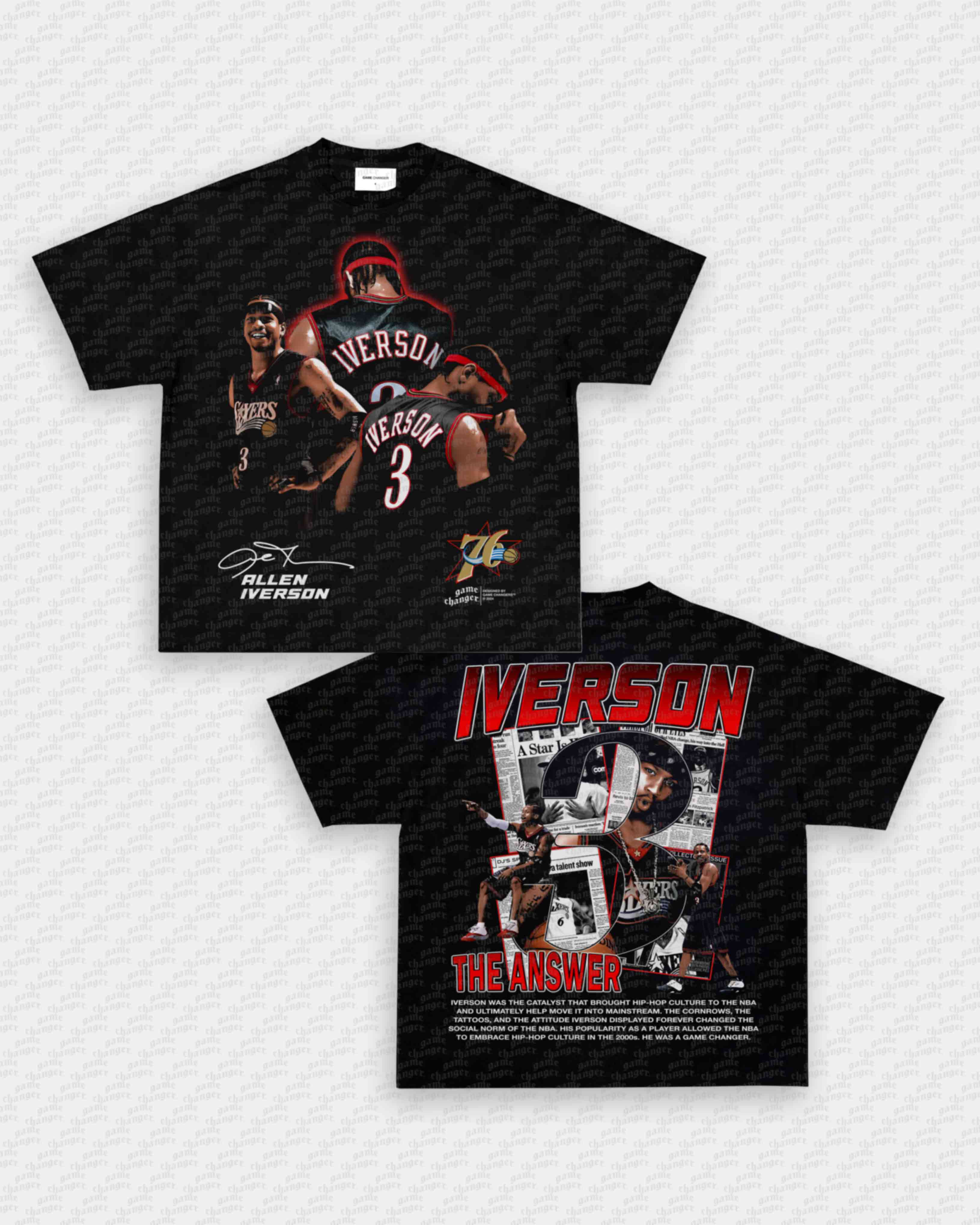 IVERSON V5 TEE - [DS] Hoodie, Sweatshirt | CoreVibeTees.com (Image 3)