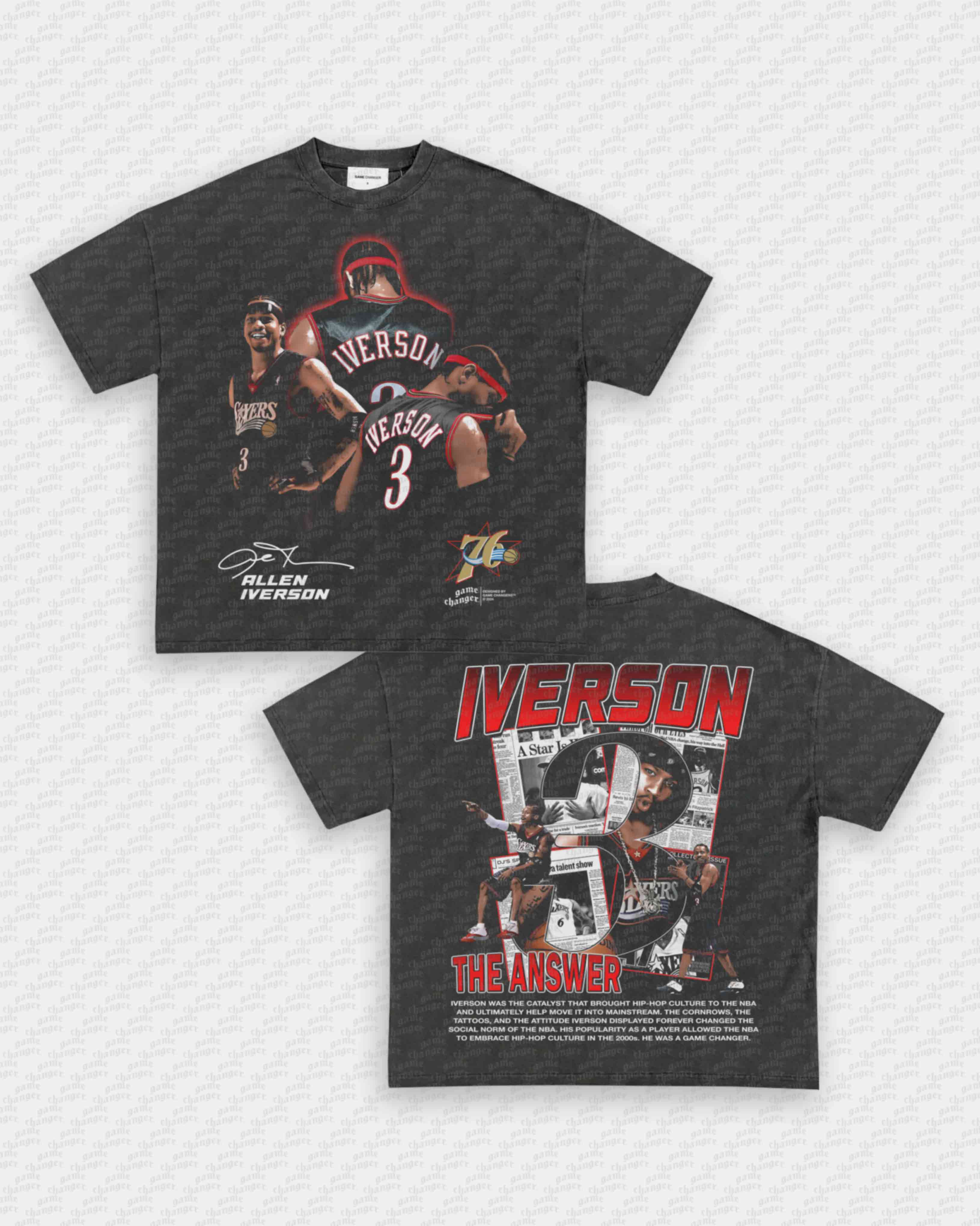 IVERSON V5 TEE - [DS] Hoodie, Sweatshirt | CoreVibeTees.com (Image 4)