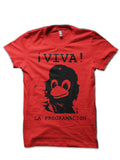 Viva Programming Half Sleeve Red T-Shirt Hoodie, Sweatshirt | CoreVibeTees.com