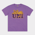 Northern Iowa Sleeping Panther Vintage Heavyweight Tee Style001 Hoodie, Sweatshirt | CoreVibeTees.com (Image 1)