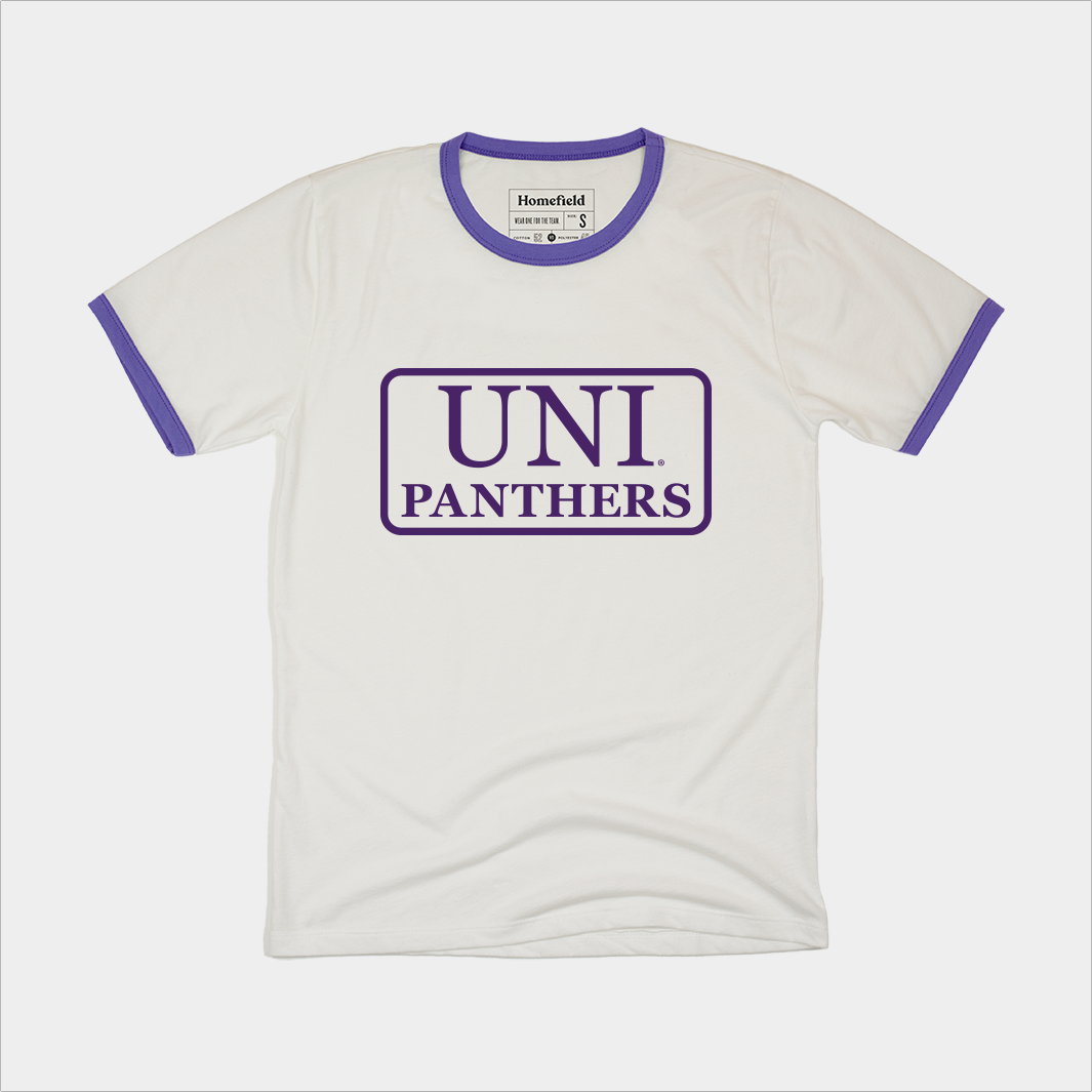 Northern Iowa Panthers 1980's Ringer Tee Style001 Hoodie, Sweatshirt | CoreVibeTees.com