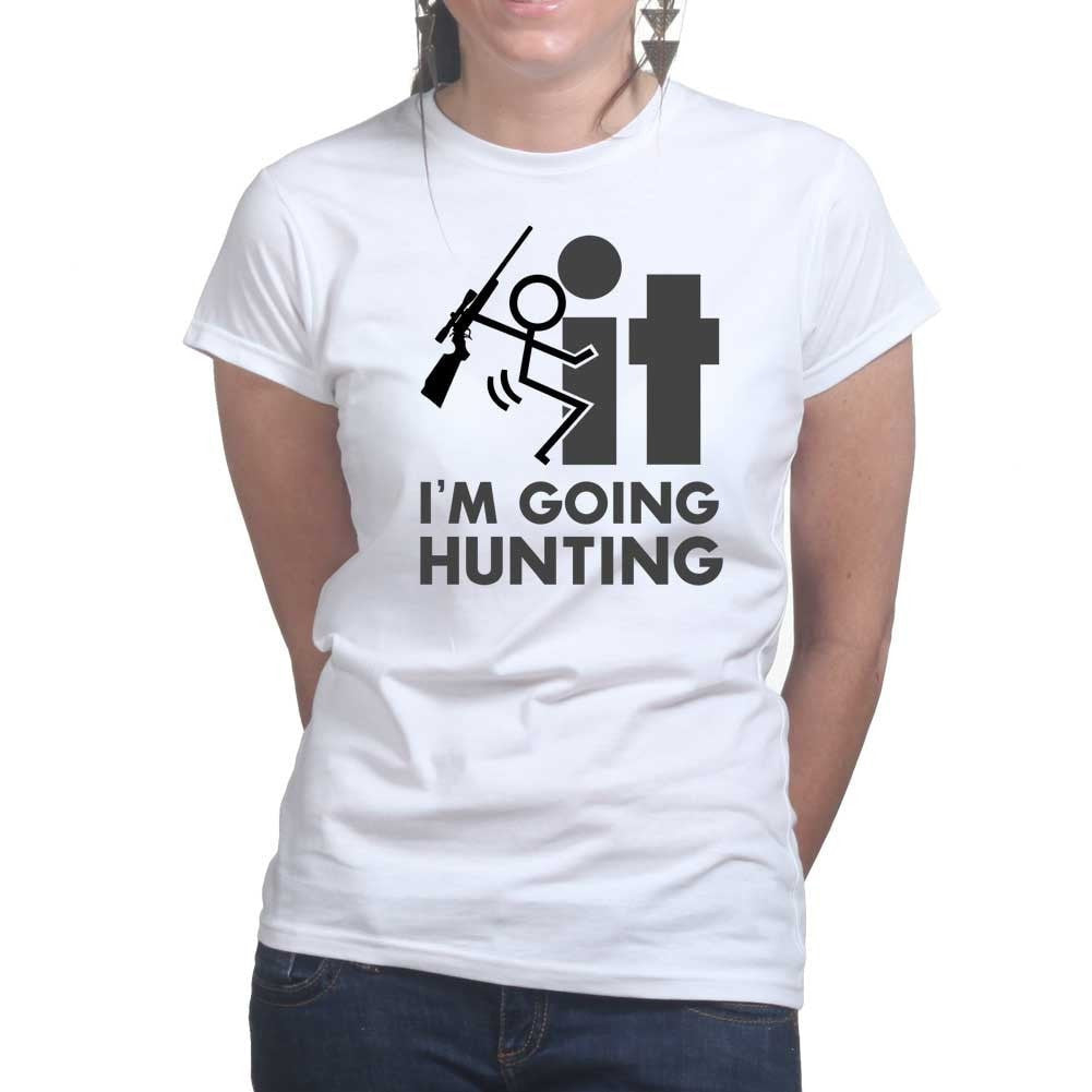 F*CK It - I'm Going Hunting Ladies T-shirt Style001 Hoodie, Sweatshirt | CoreVibeTees.com (Image 3)