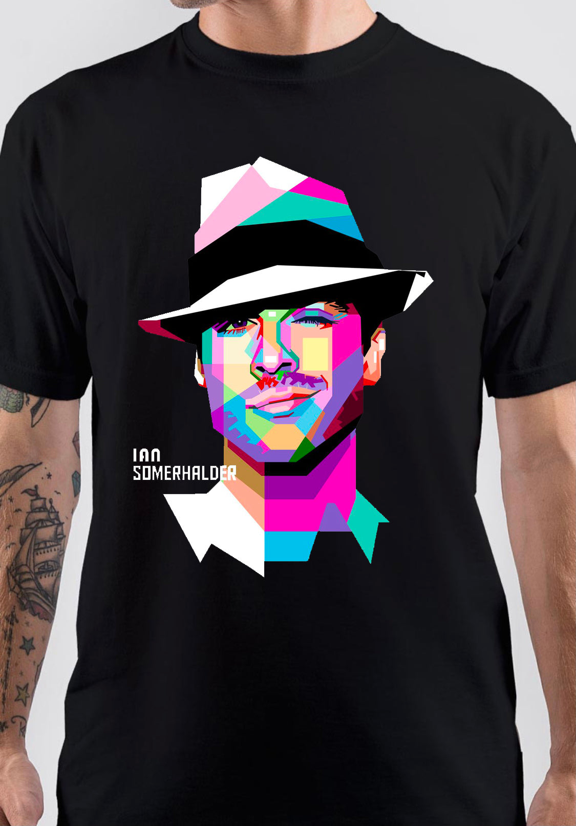 Ian Somerhalder Art T-Shirt Hoodie, Sweatshirt | CoreVibeTees.com