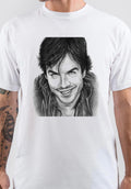 Ian Somerhalder Sketch T-Shirt Hoodie, Sweatshirt | CoreVibeTees.com