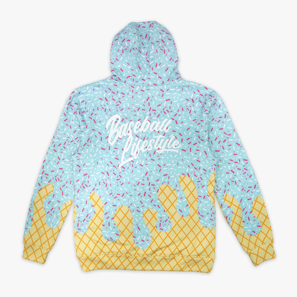 Ice Cream Hoodie - Cotton Candy T-Shirts, Sweatshirt | CoreVibeTees.com (Image 1)
