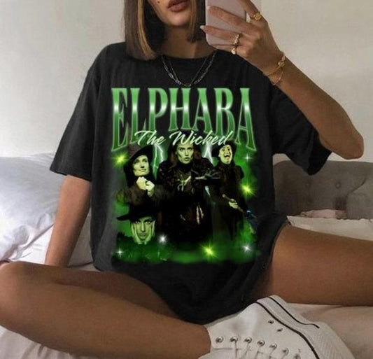 Idina Menzel Vintage , Elphaba Retro Tee, Wicked Merch Shirt,  Wicked Witch