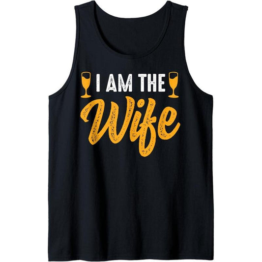 If Found Drunk Please Return To Wife Couples Funny Party Tank Top Made in USA