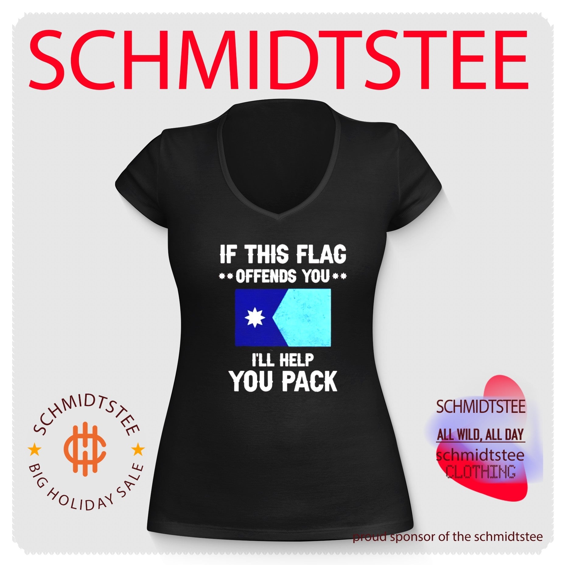 If this flag offends you I’ll help you pack Flag of Minnesota shirt