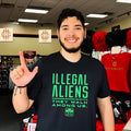 Illegal Aliens They Walk Among Us ICE UFO shirt