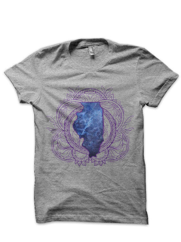 Illinois Mandala T-Shirt Hoodie, Sweatshirt | CoreVibeTees.com