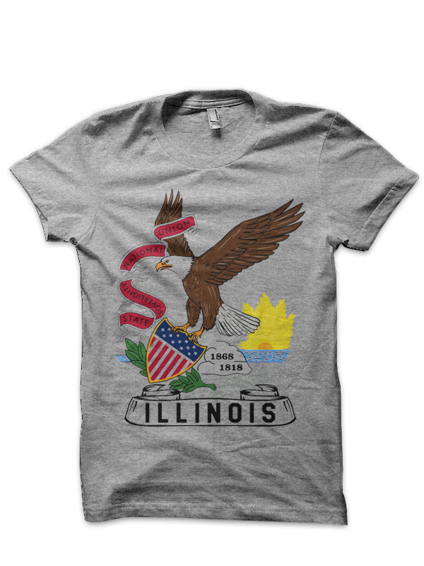 SEAL OF ILLINOIS T-Shirt Hoodie, Sweatshirt | CoreVibeTees.com