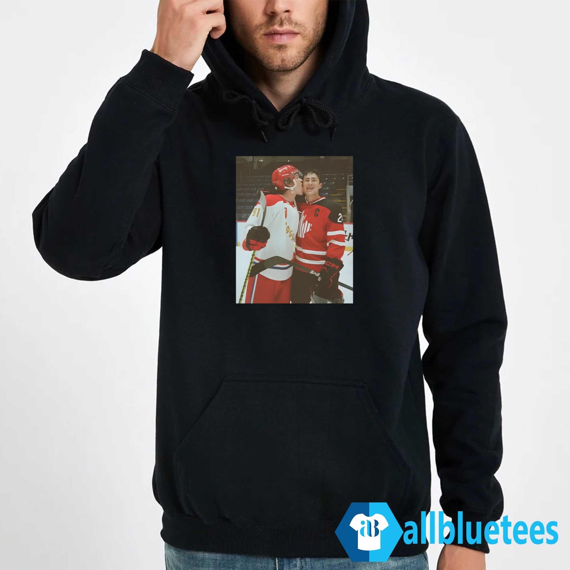 Ilya Rozanov Licks Shane Hollander Shirt