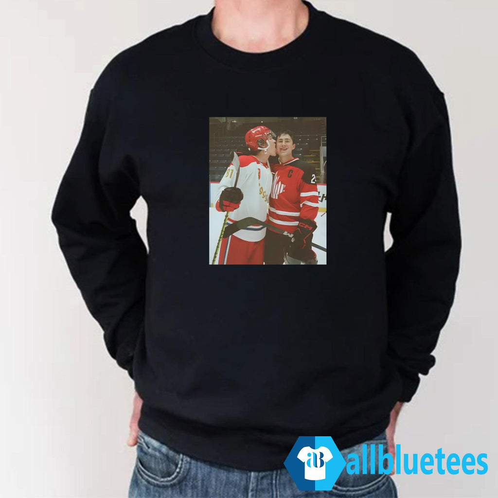 Ilya Rozanov Licks Shane Hollander Shirt