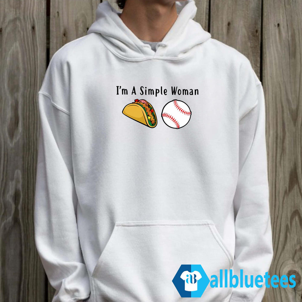 I’m A Simple Woman Tacos Baseball Shirt