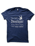 Im A Swift Developer Navy Blue T-Shirt Hoodie, Sweatshirt | CoreVibeTees.com