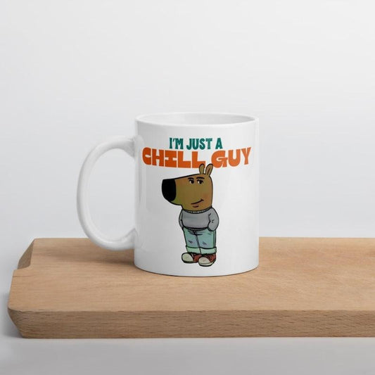 Im Just A Chill Guy Coffee Mug, Chill Guy Meme Gifts, Crypto Meme Chill Guy, Gifts For Him, Just A Chill Guy Mug, Funny Meme Coffee Cup