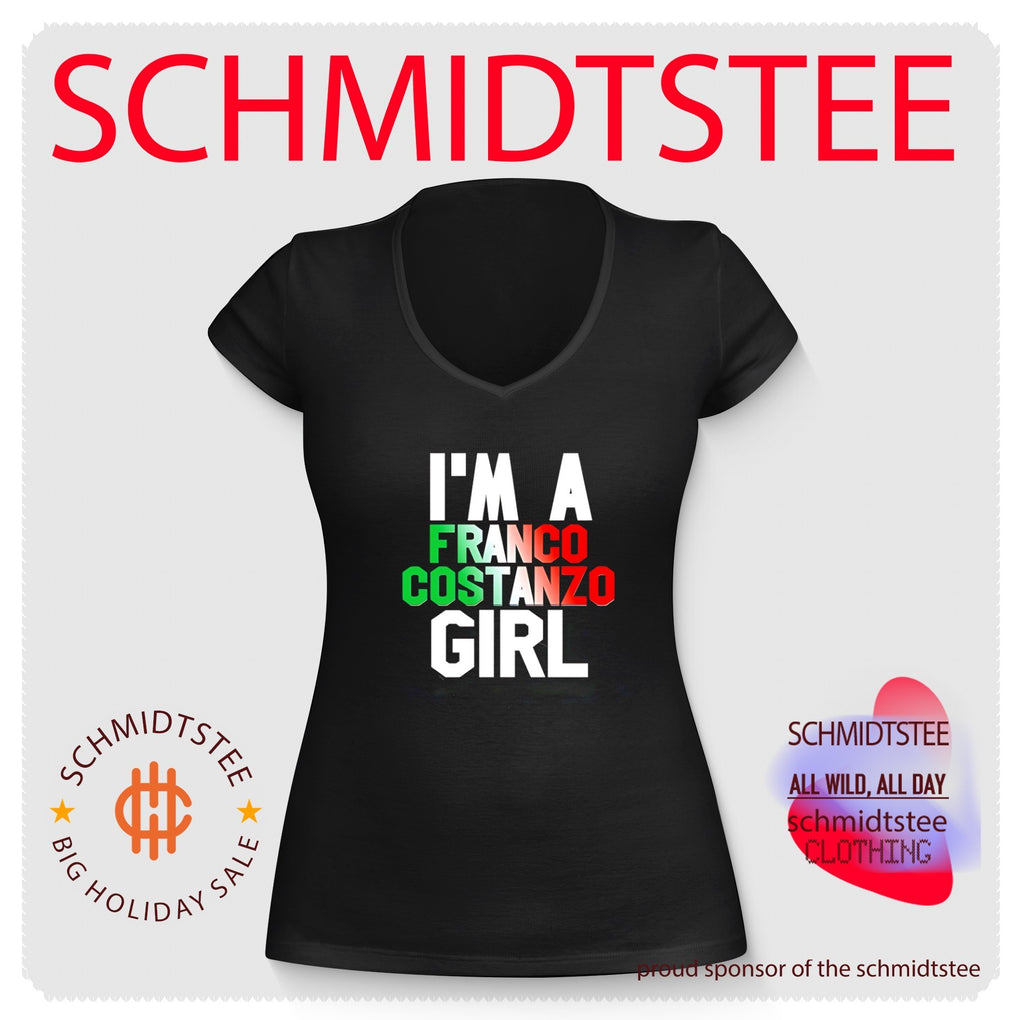 I’m a Franco Costanzo girl Italian flag shirt