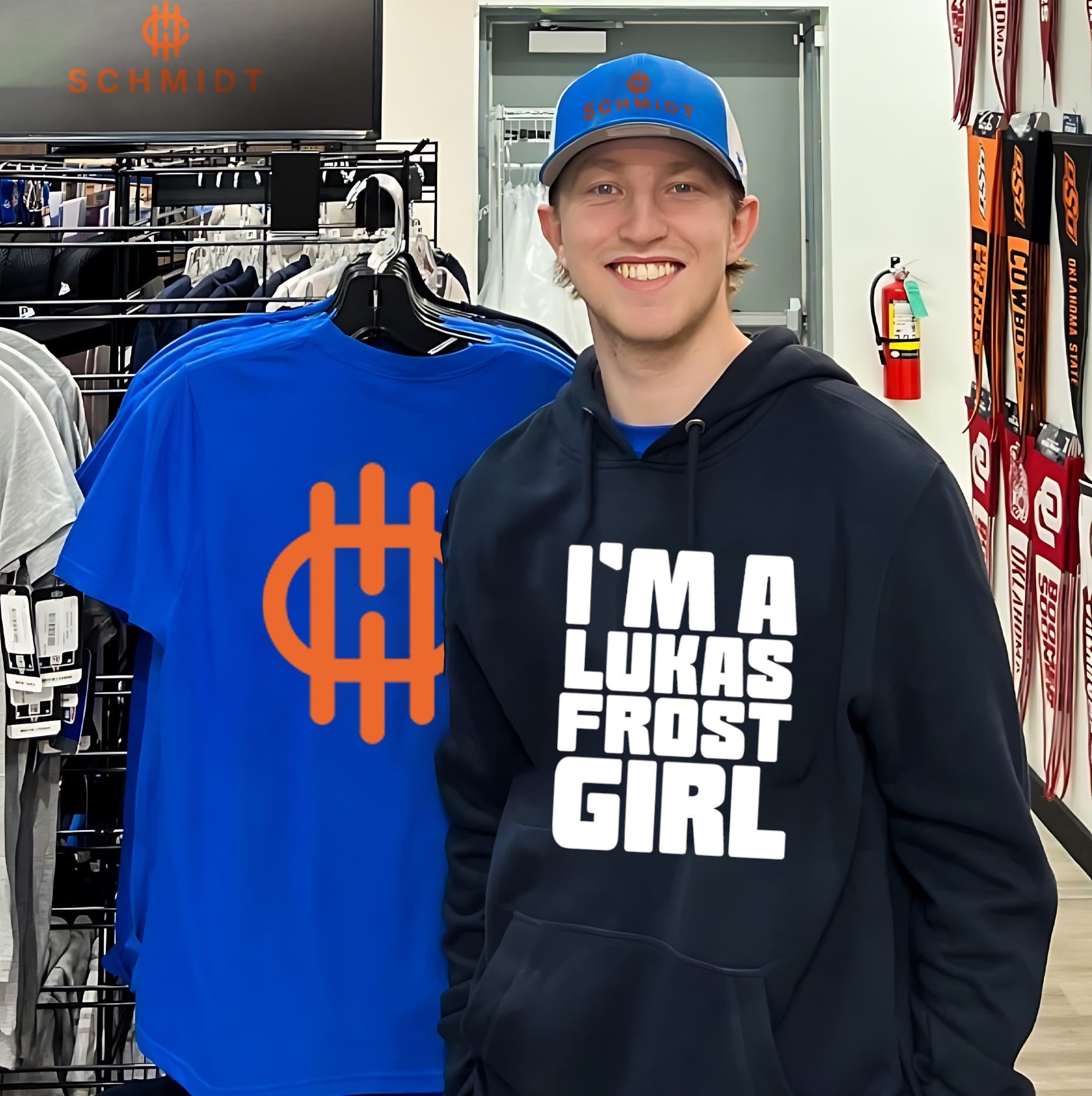 I’m a Lukas Frost girl simple text shirt