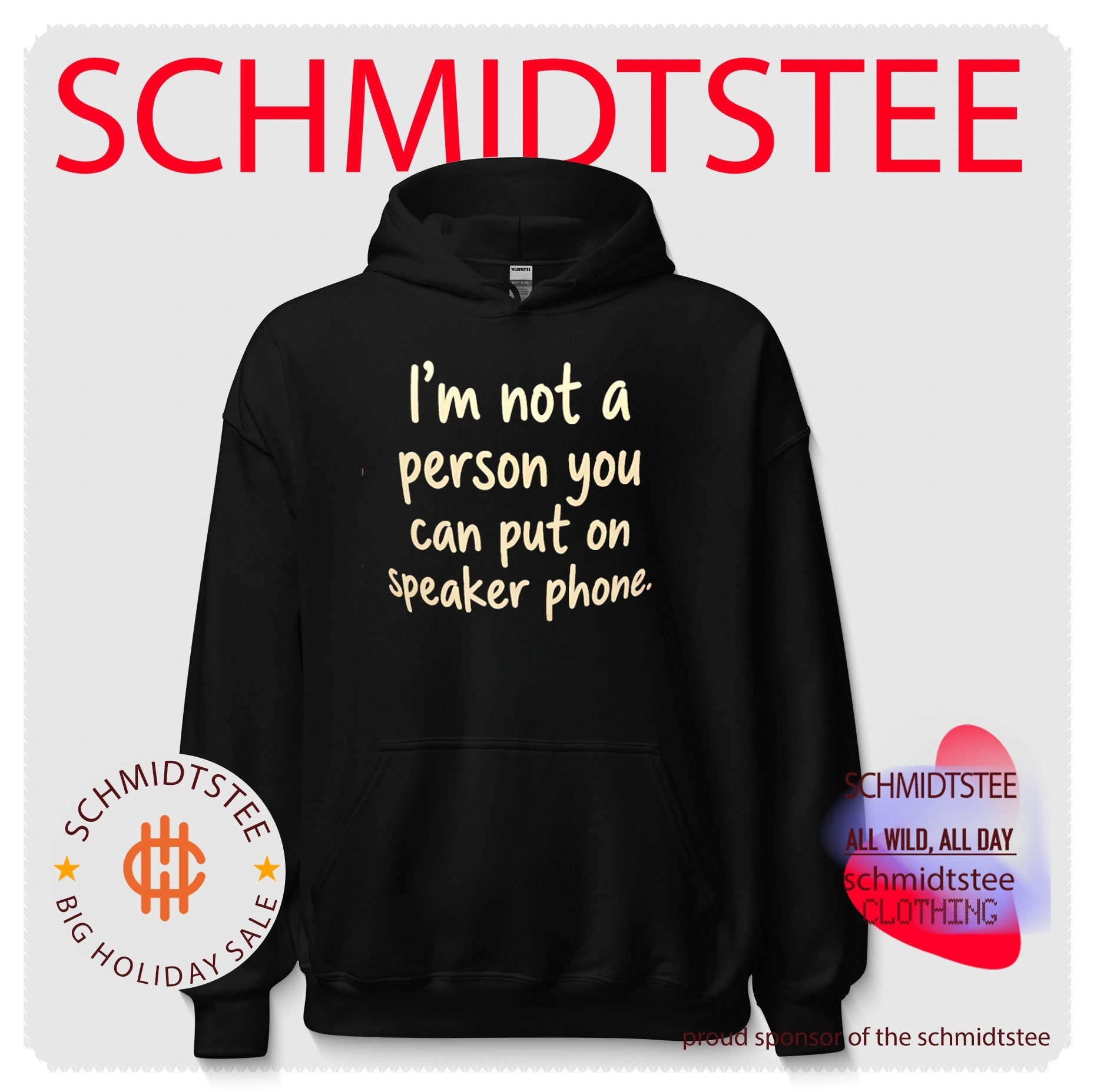 I’m not a person you can put on speaker phone text shirt