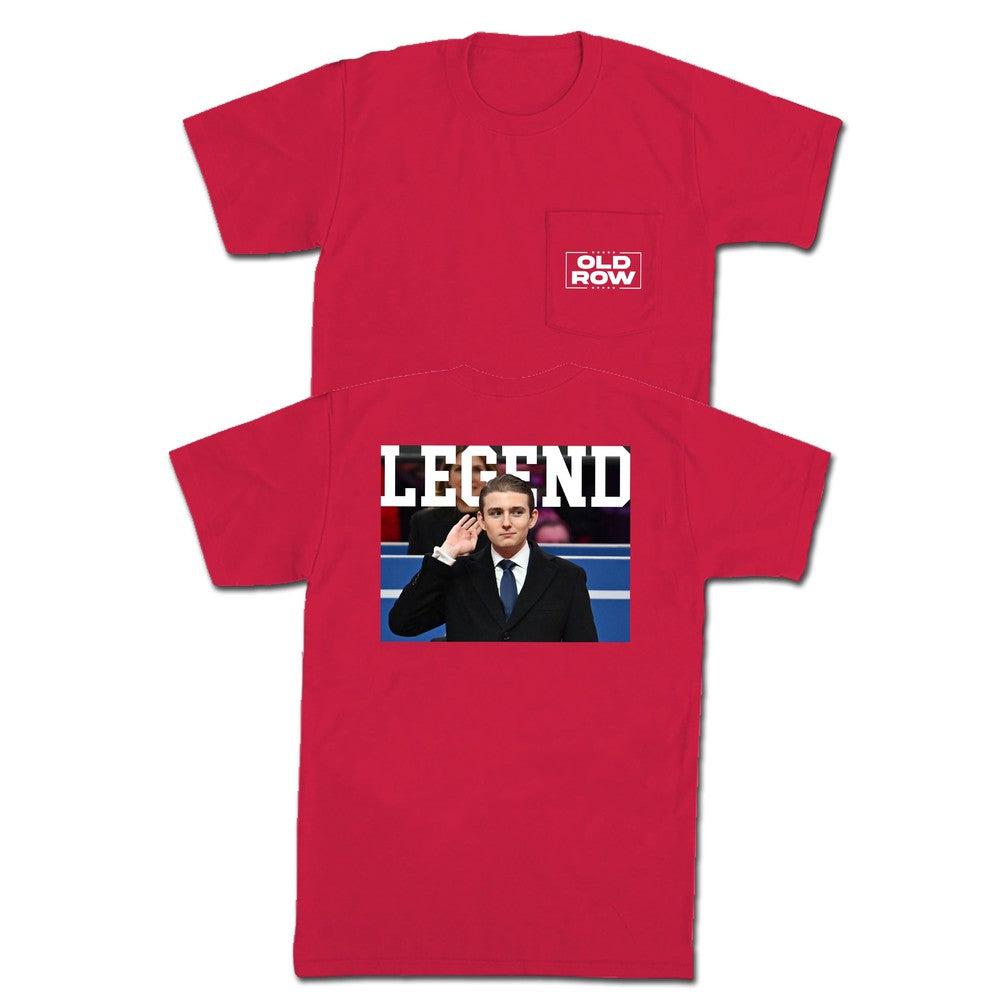 The Barron Pocket Tee Hoodie, Sweatshirt | CoreVibeTees.com (Image 1)