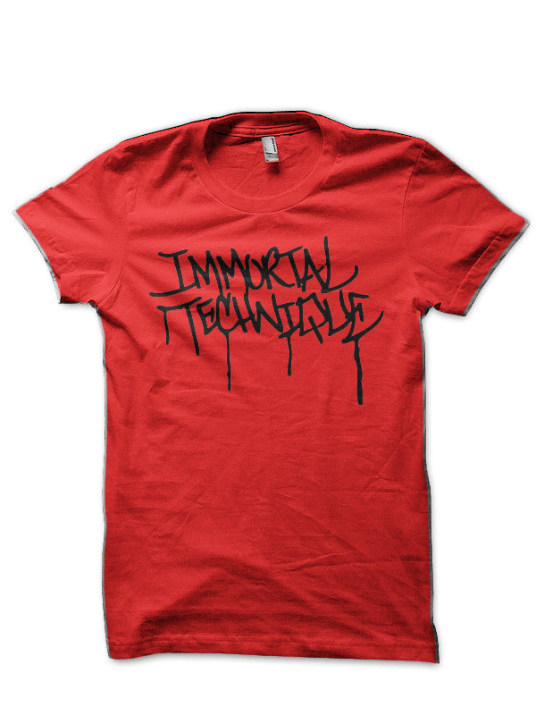Immortal Technique Red T-Shirt Hoodie, Sweatshirt | CoreVibeTees.com