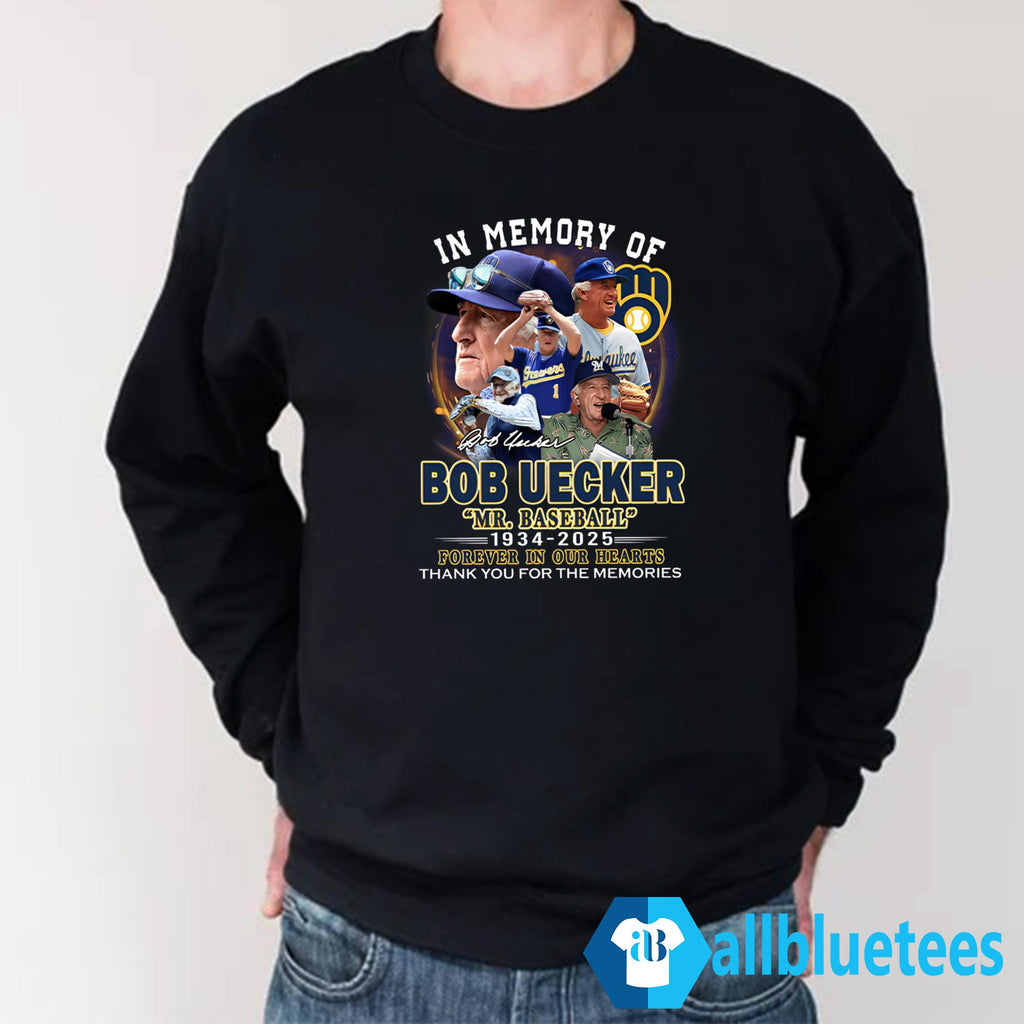 In Memory Of Bob Uecker Mr Baseball 1934-2025 Shirt